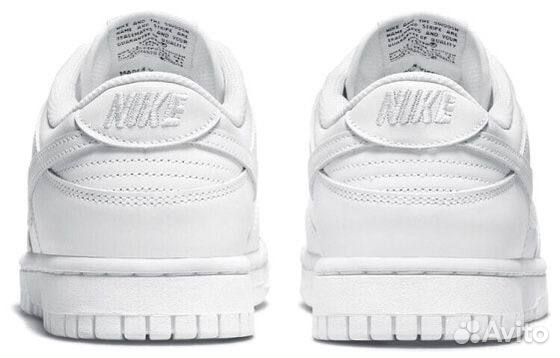 Кроссовки Nike Dunk Low Triple White