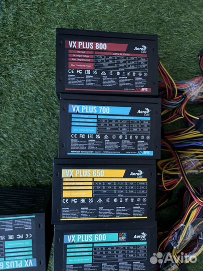 Блоки питания aerocool и zalman corsair 500-1200w
