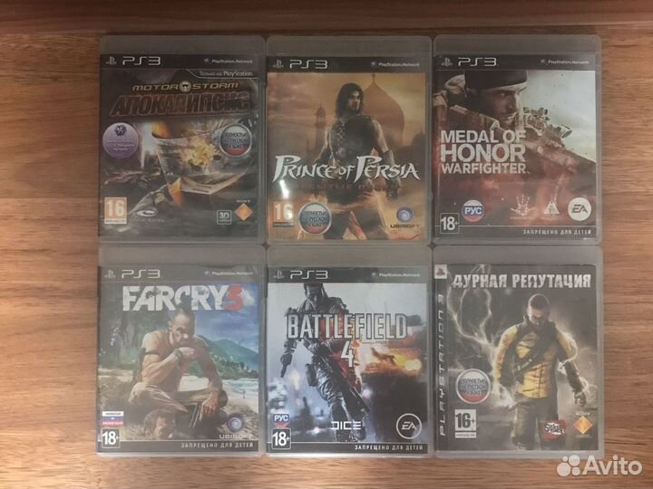 Игровые диски на ps3