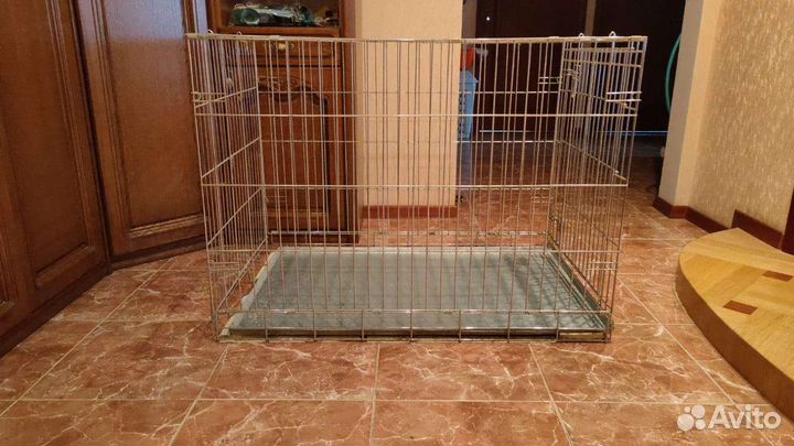 Клетка вольер для собак (хром-никель)