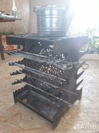 Вертикальный мангал