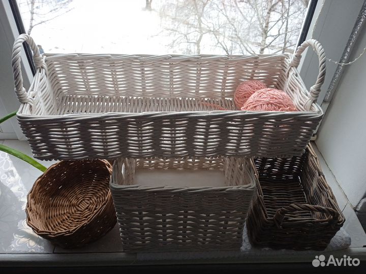 Короб Туесок Корзина плетеная