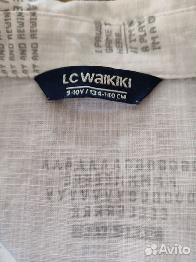 Рубашка рост 134-140