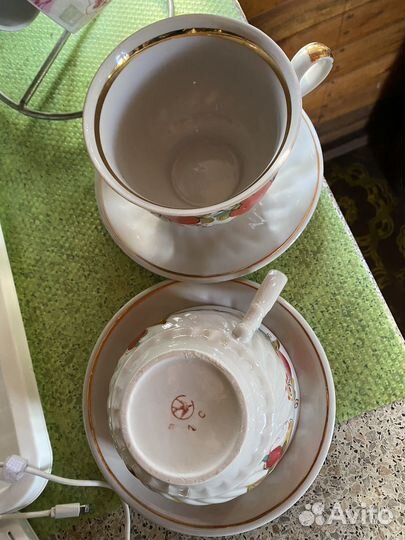 Большие чайные чашки СССР