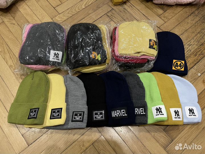 Шапки новые оптом и в розницу