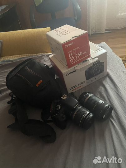 Фотоаппарат canon 550d