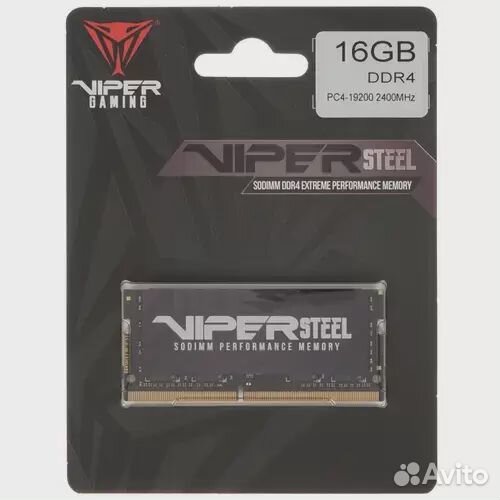 Оперативная память 16 Gb 2400 MHz patriot viper ST
