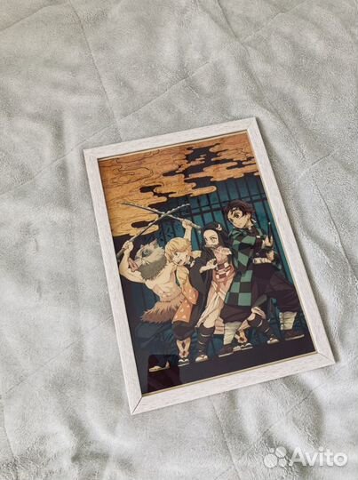 Аниме плакаты в рамке