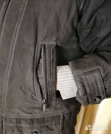 Куртка зимняя мужская черная