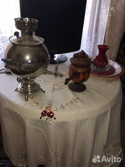 Самовар СССР, декор