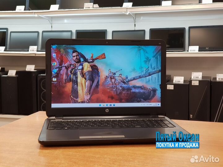 Ноутбук HP 15, Core i3 4005U, RAM 8Gb, SSD, Гарант