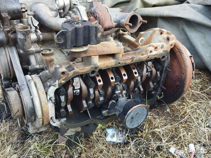 Дизельный мотор на hunter