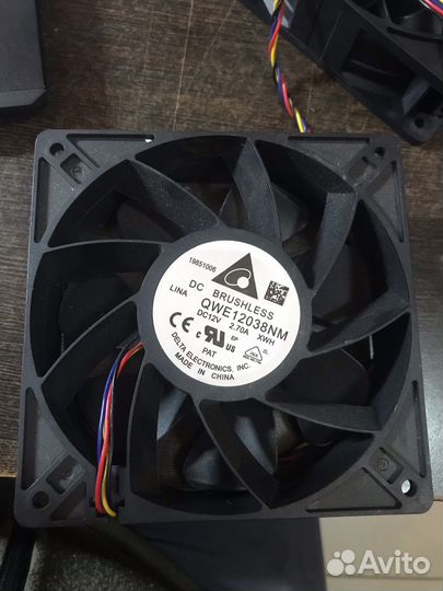 Вентилятор для асика / кулер для asic s17/s19