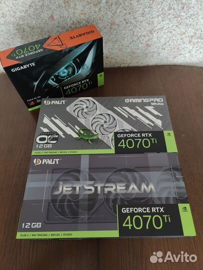 GeForce RTX 4070 Ti - Новые Гарантия