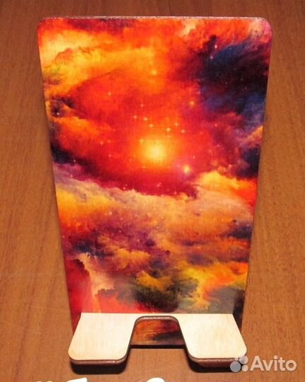 Подставка под телефон с цветным принтом