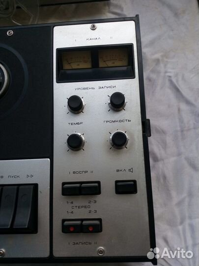 Катушечный магнитофон СССР