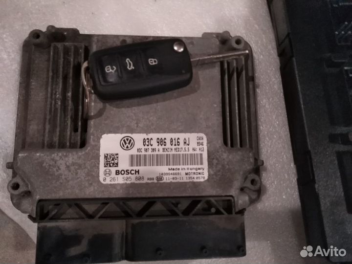 Volkswagen Golf 6 блок управления ключ эбу bsm