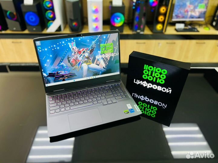 Игровой ноутбук Lenovo i5-12/RTX 3050 6Gb/DDR5-16
