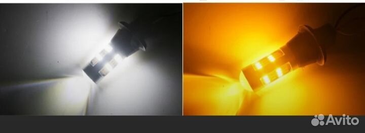 Светодиодные двухцветные лампочки