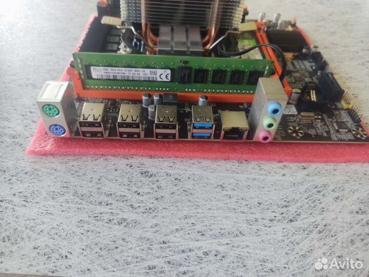 Комплект для игрового компьютера X99,2640v3,16gb