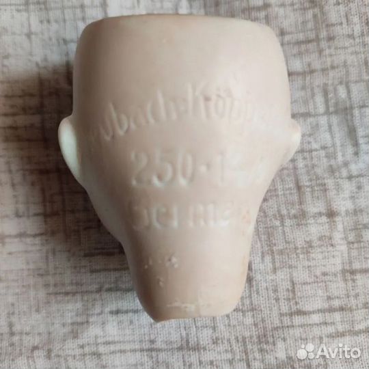 Кукла голова фарфор