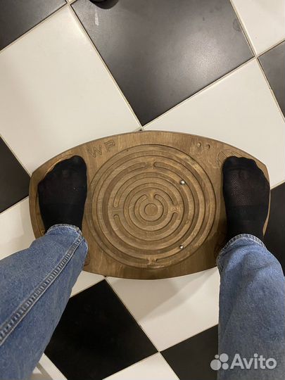 Баланс борд с лабиринтом