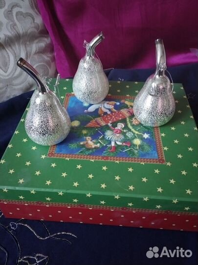 Винтажные елочные игрушки