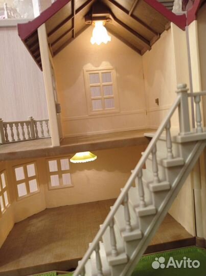 Sylvanian Families большой дом со светом