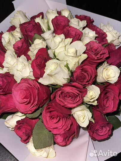 Букет из 51 розы