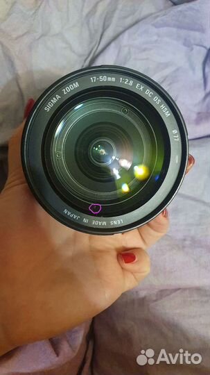 Объектив Sigma 17-50mm F2.8 EX DC OS HSM объектив