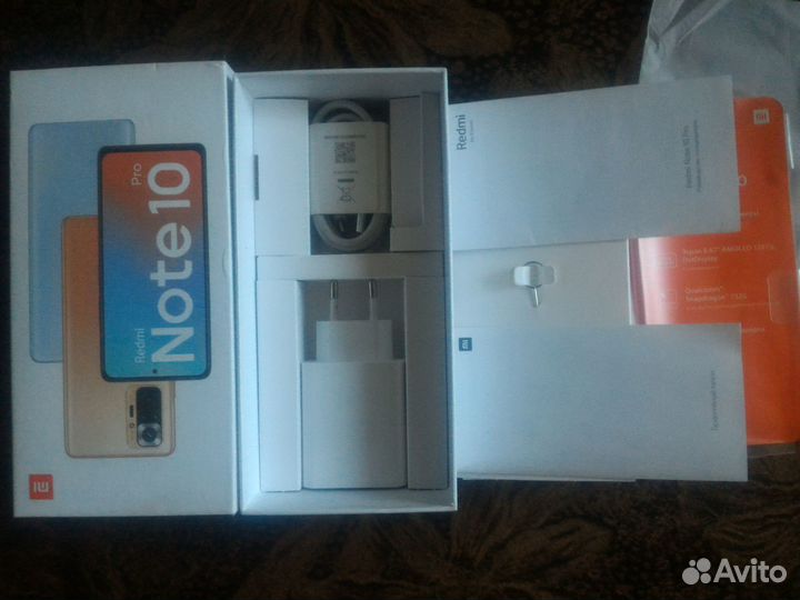 Xiaomi redmi note 10 pro 8/128Gb