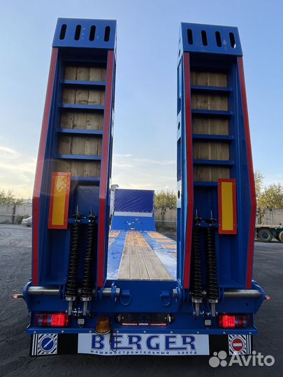Полуприцеп трал (тяжеловоз) Berger 9854, 2023