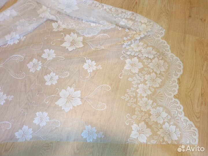 Шторы Германия (большой отрез тюли 5 метров)