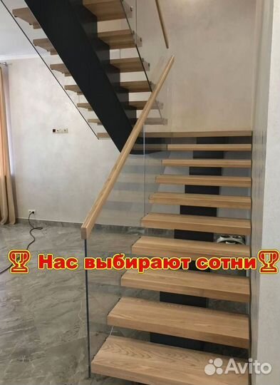 Лестница на металлокаркасе. Сделаем 3D модель