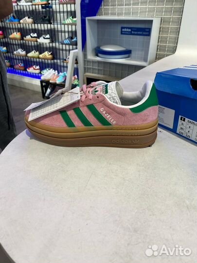 Adidas Gazelle Bold 'True Pink Green' 37