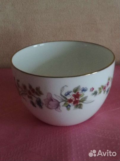 Чайное трио, сахарница, молочник, Англия