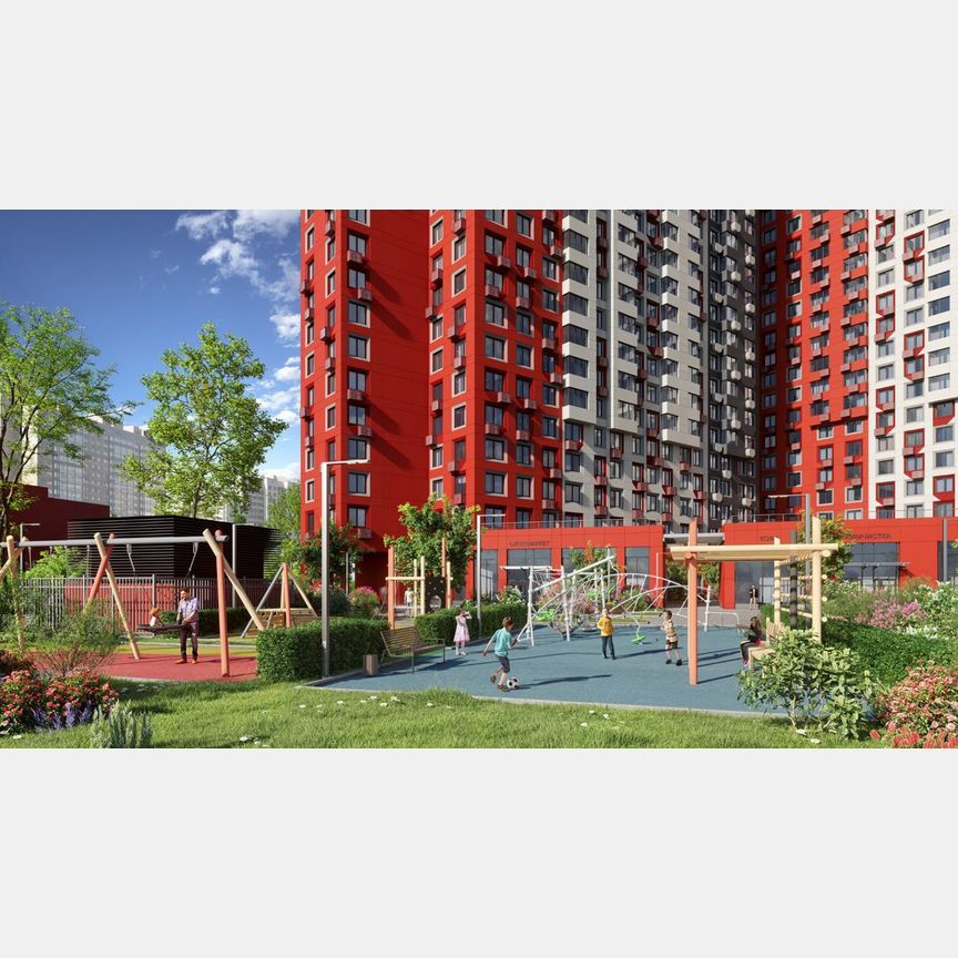 3-к. квартира, 72,4 м², 12/19 эт.