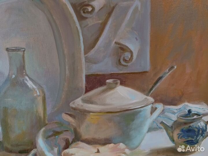 Картина маслом на холсте натюрморт