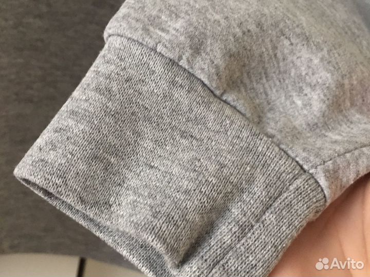 Толстовка/ свитшот серая 122-134см