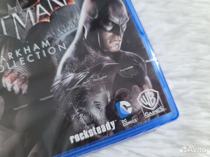 PS4 PS5. Batman Arkham Collection (3 игры). Новый
