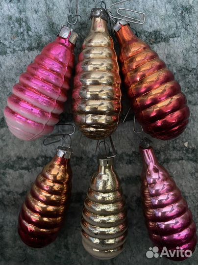 Новогодние игрушки СССР