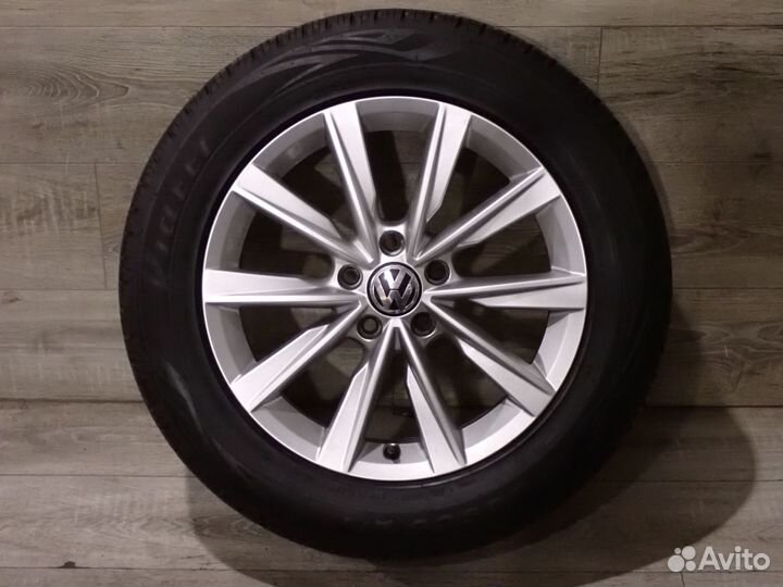 Комплект колес R17 VW Tiguan оригинал лето