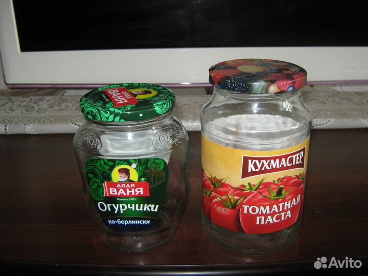 Банки стеклянные