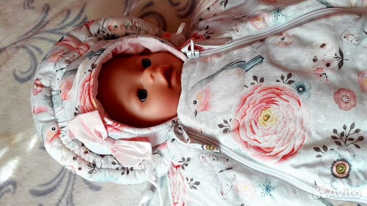 Комбинезон с шапочкой