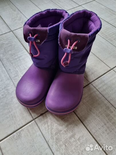 Сапоги crocs j1 для девочки