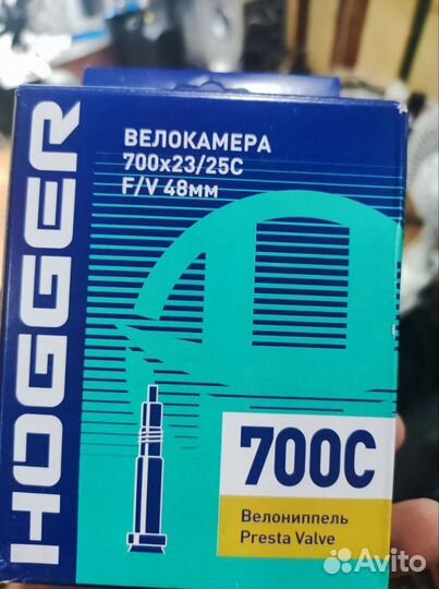Велокамера 700х23/25 f/v 48 мм