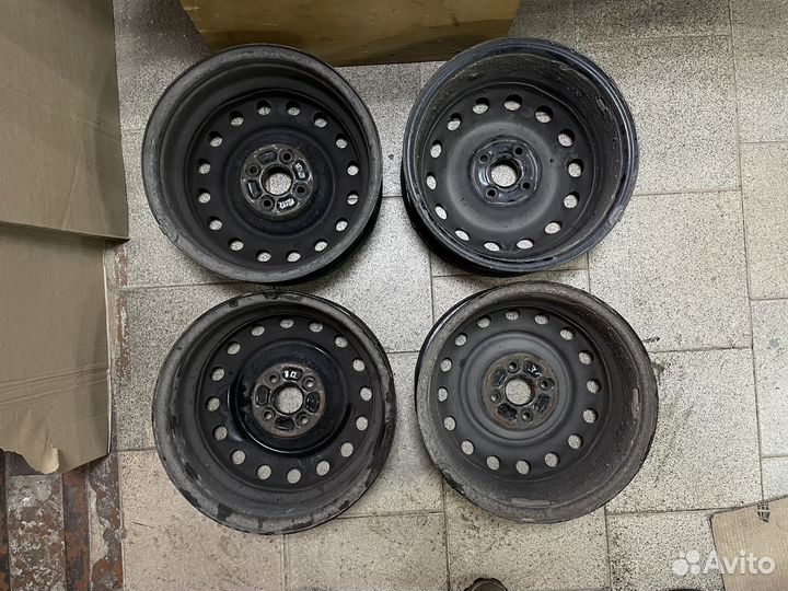 Штампованные диски r15 4x100