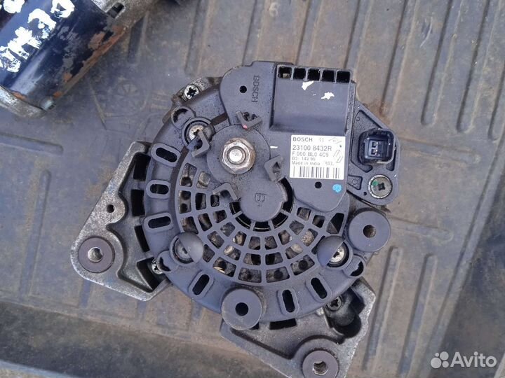 Генератор renault logan