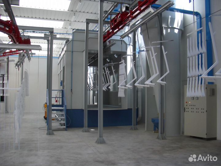 Линии порошковой покраски