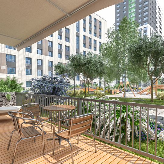 3-к. квартира, 96,5 м², 9/11 эт.